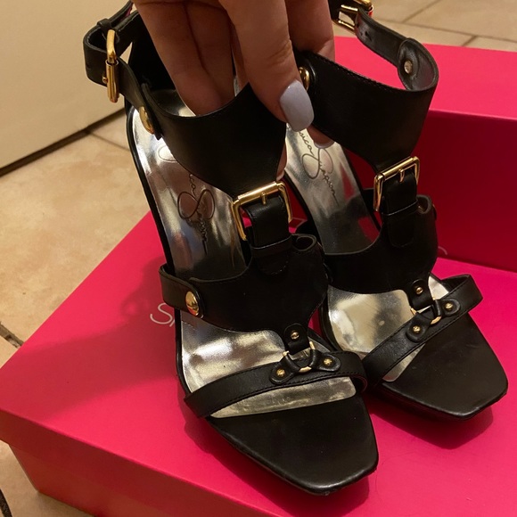 Jessica Simpson Shoes - Jessica Simpson Gladiator Heels 7.5